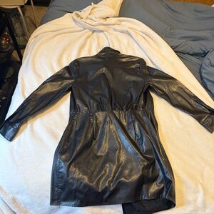 Zara leather dress